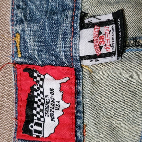 Men's Icon Motorcycle jeans 38x35 - Picture 4 of 8